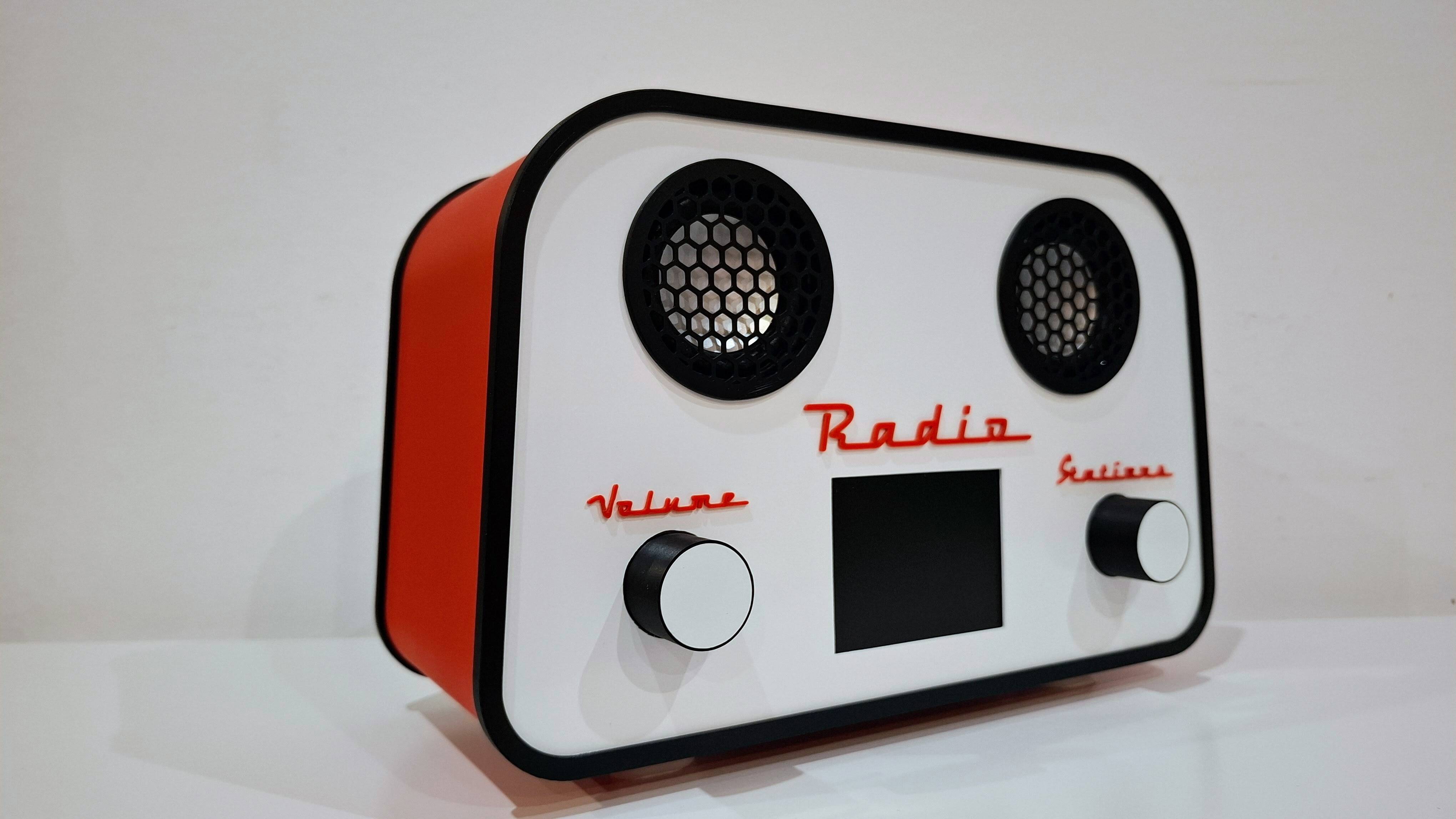 YoRadio w stylu Vintage